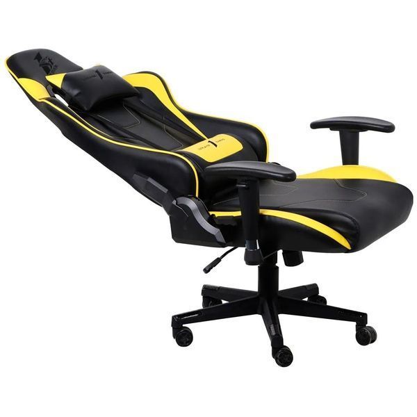 Крісло для геймерів 1stPlayer FK2 Black/Yellow 587804DCL фото