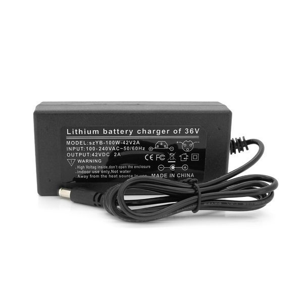 Зарядний пристрій для акумуляторів Li-ion 36V(42V) 10S 2A штекер 5.5*2.5 з індикацією BOX 2000000223384YT фото