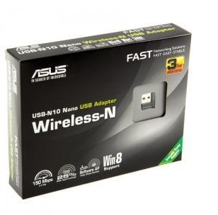 Бездротовий адаптер Asus USB-N10 Nano B1 (90IG05E0-MO0R00) 57553DCL фото