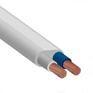 Провод ЗЗЦМ ШВВП 2х1 (бухта 100м.) 99-00008565VIAT фото