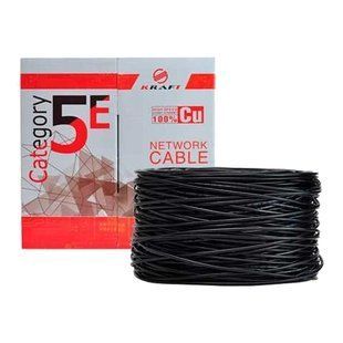 Кабель биметалл наружный 305 м KRAFT UTP CAT5E 0.5 CCA 99-00008679VIAT фото