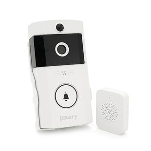 Бездротовий відеодзвінок Jmary з Wi-Fi та датчиком руху 3600mAh White 2880000439493YT фото