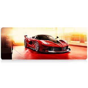 Коврик 300*700 тканевой Ferrari FXX K с боковой прошивкой, толщина 2 мм, Red, Пакет 2000000356730YT фото