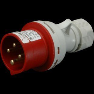 Вилка переносная 3P+PE 16А 400В IP44 SEZ IVN1643 91259KAPR фото