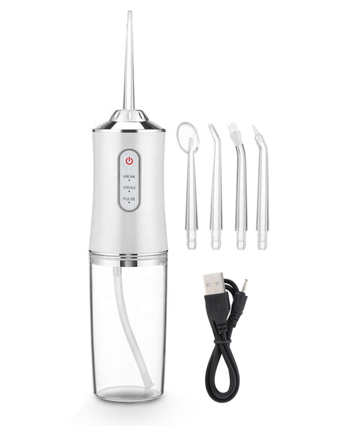 Ирригатор для полости рта ORAL IRRIGATOR 3 режима с насадками белый eve1282 фото