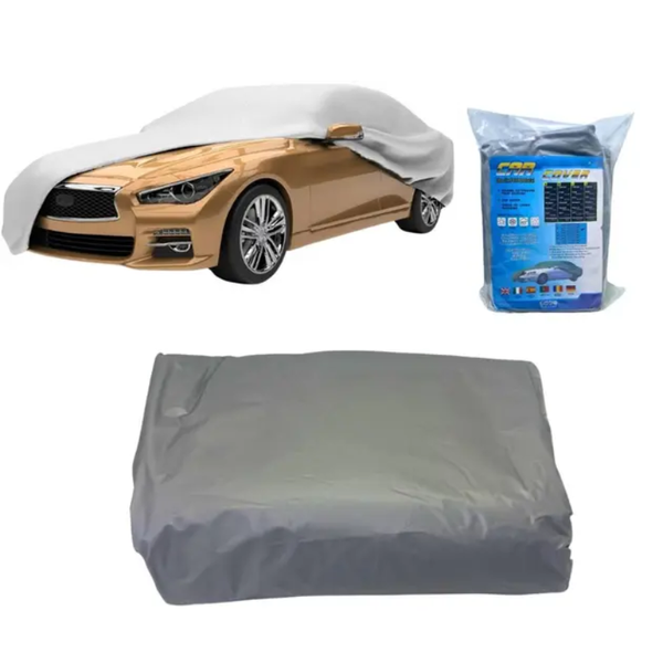 Захисний тент-чохол для автомобіля 5,8&times;1,8 м Universal Car Cover від сонця та снігу eve1468 фото