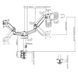 Кронштейн для монитора Gembird MA-DA2P-01 17-32" 9 кг 99-00022255VIAT фото 2