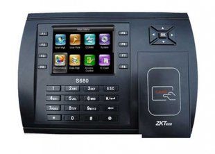 Терминал учета рабочего времени ZKTeco S680 RFID по картам EM-Marine 38600FORS фото