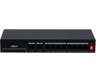 PoE комутатор Dahua DH-PFS3010-8ET-65 99-00002972TRIN фото