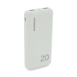 PowerBank Hypergear 20000mAh Fast Charge , 2*USB, White, Q24 2000000295091YT фото