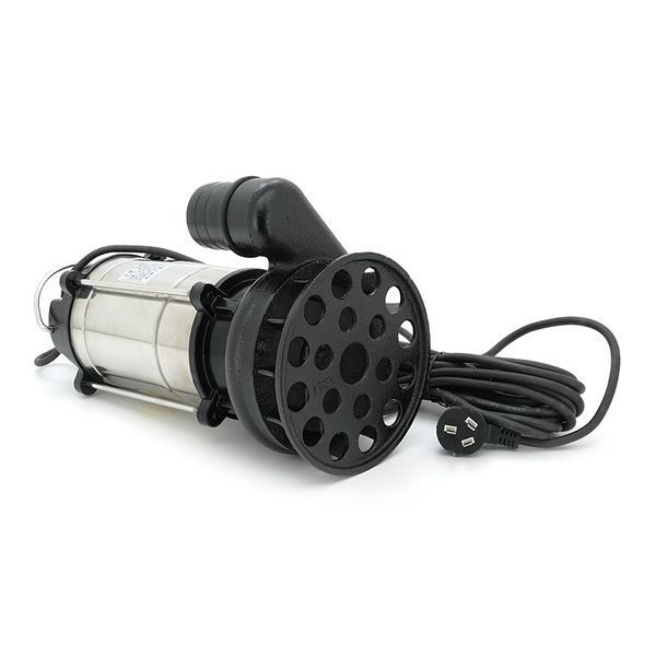 Погружной насос, 1100W, 220V,до 8 м&sup3;/ч, подъем до 12 м, 50мм, нержавеющая сталь, 415х200х245 мм, 9,550 кг. + переходник 2000000382258YT фото