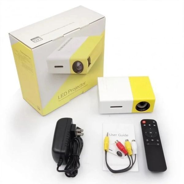Проектор 800&times;480P мультимедійний YG300 LED портативний для фільмів і презентацій eve1237 фото