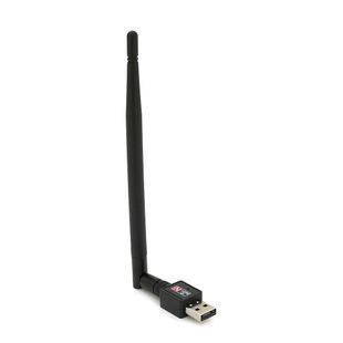 Безпровідний мережевий адаптер з антеною 5DBI Wi-Fi-USB Merlion LV-UW05 RT7601 802.11bgn 300MB 2.4 GHz WIN7/XP/Vista/2K/MAC/LINUX Blister Q400 2000000163727YT фото