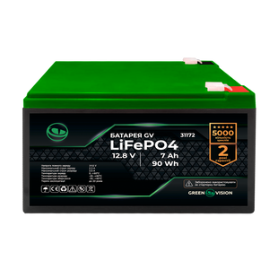 Аккумулятор GV LiFePО4 12,8V - 7Ah (90Wh) 31172LP фото