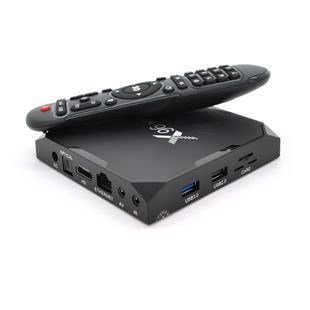 Медиа приставка X96-Max Plus 4/32G Smart TV Box ( Android 9.0, ОЗУ 4 Гб, 32Гб встроенной памяти, 4-х ядерный процессор Amlogic 905 (2,0 ГГц) 2000000218809YT фото