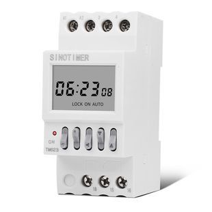 Реле часу Sinotimer TM623 на DIN-рейку ЖК-екран програмований 16А 220V 82х68х35мм 2000000365886YT фото