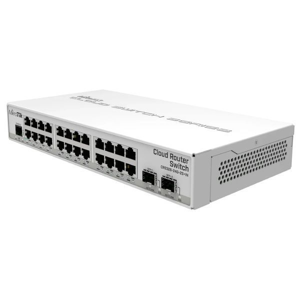 Комутатор 24 порти керований MikroTik 326-24G-2S+IN (CRS326-24G-2S+IN) 99-10029584VIAT фото