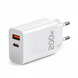 Мережевий зарядний пристрій 200W USB-A/Type-C з кабелем USB to Type-C eve1983 фото 3